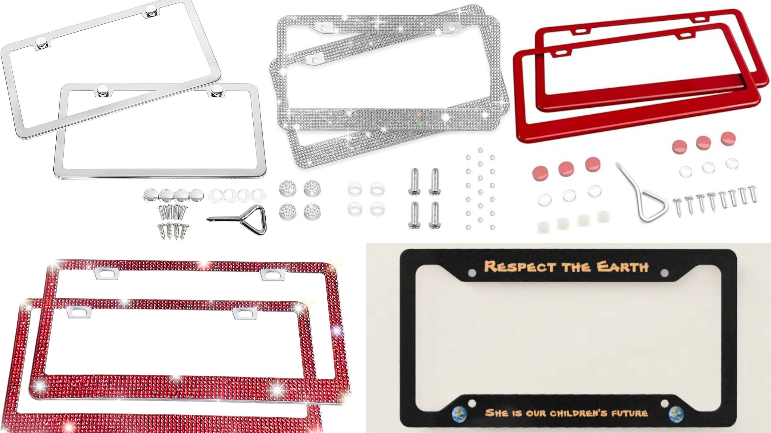 Top 10 License Plate Frames for Personalization