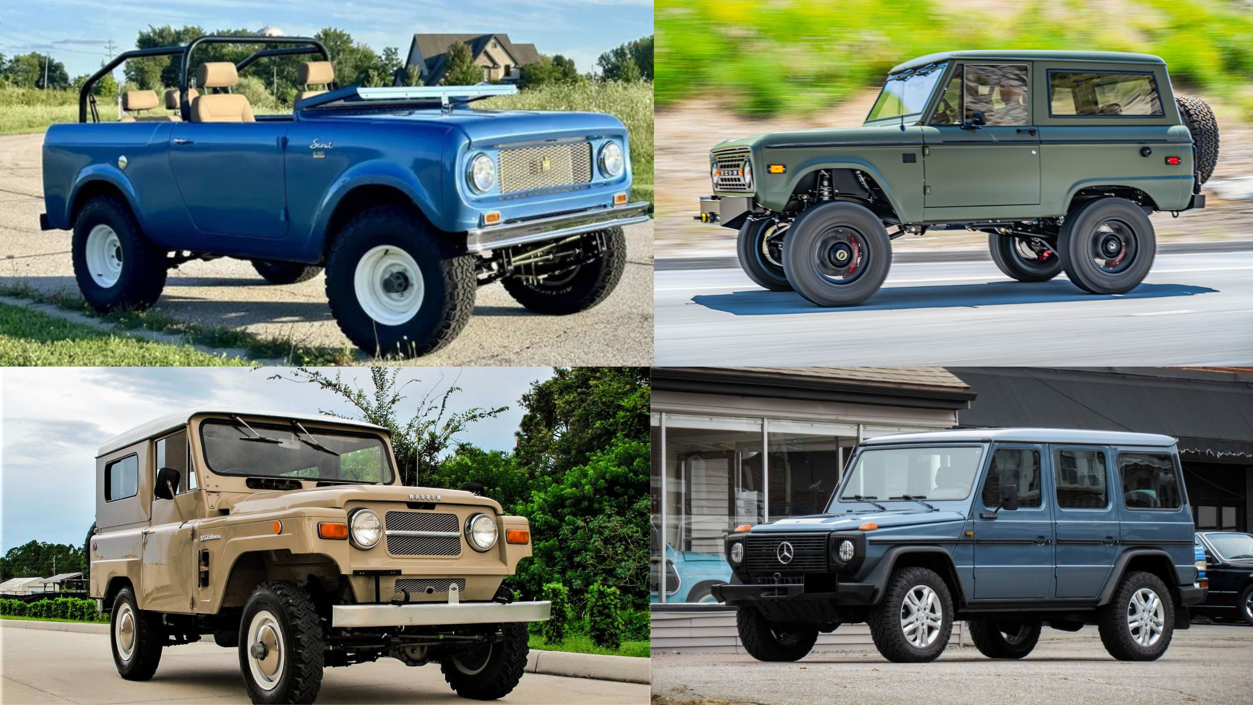 10 Classic SUVs That Are Becoming Collector’s Items