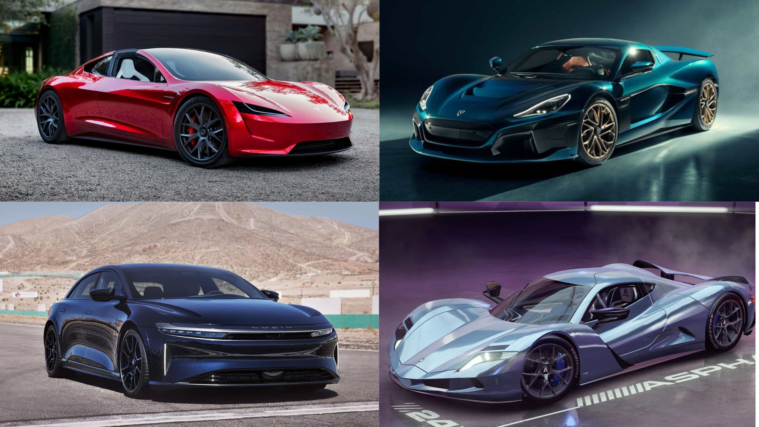 10 EVs That Accelerate Faster Than the Bugatti Chiron