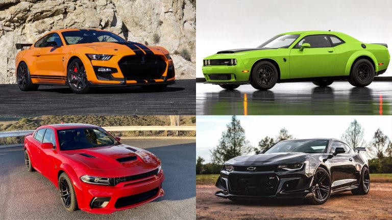 10 Fastest Muscle Cars Ever Made by Dodge, Ford, and Chevy