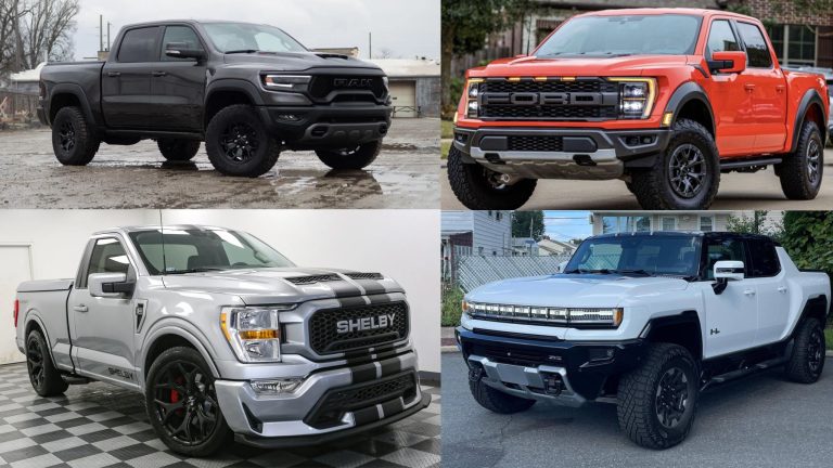 10 Fastest Pickup Trucks That Can Outrun Some Sports Cars