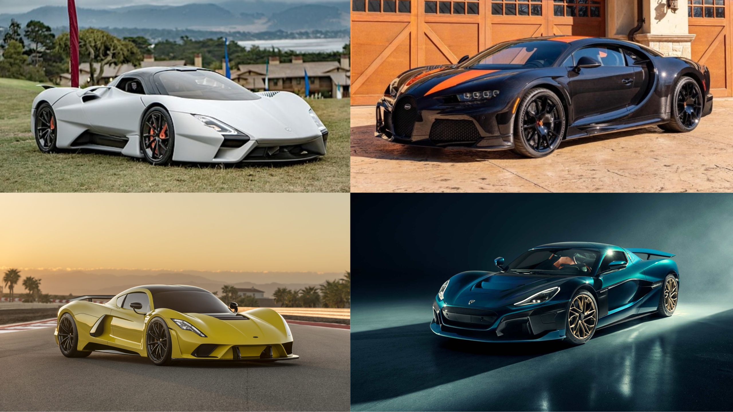 12 Performance Cars With 1,000+ Horsepower