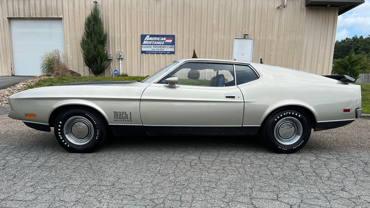 1971 Ford Mustang Mach 1 Drag Pack