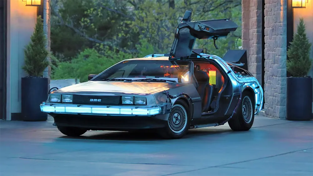 DeLorean DMC 12 in Back to the Future