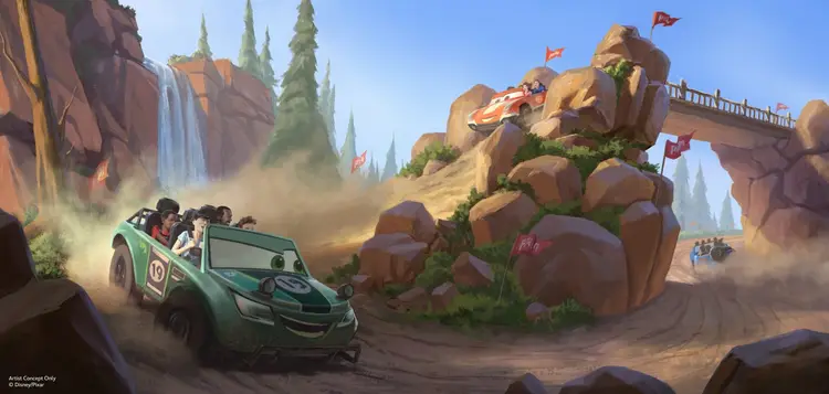 Disney World Set To Introduce New 'Cars' Off Road Ride 1