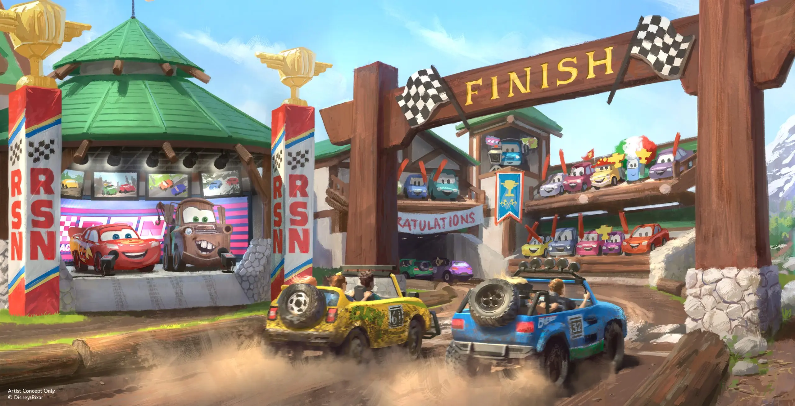 Disney World Set To Introduce New 'Cars' Off Road Ride 2