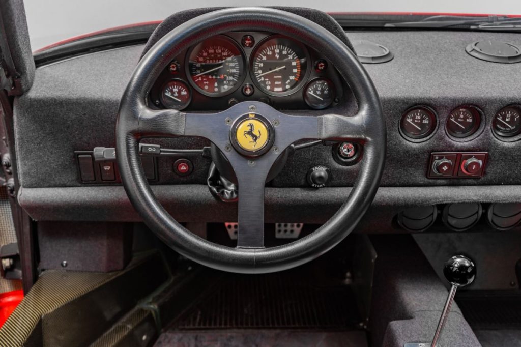 Ferrari F40 Interior