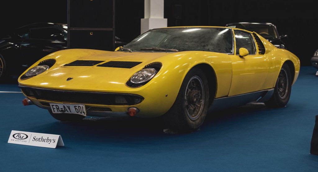 Lamborghini Miura Found in a German Barn