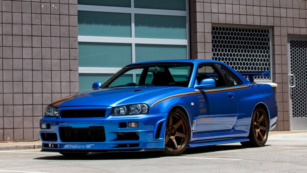 R34 Nissan Skyline GT R
