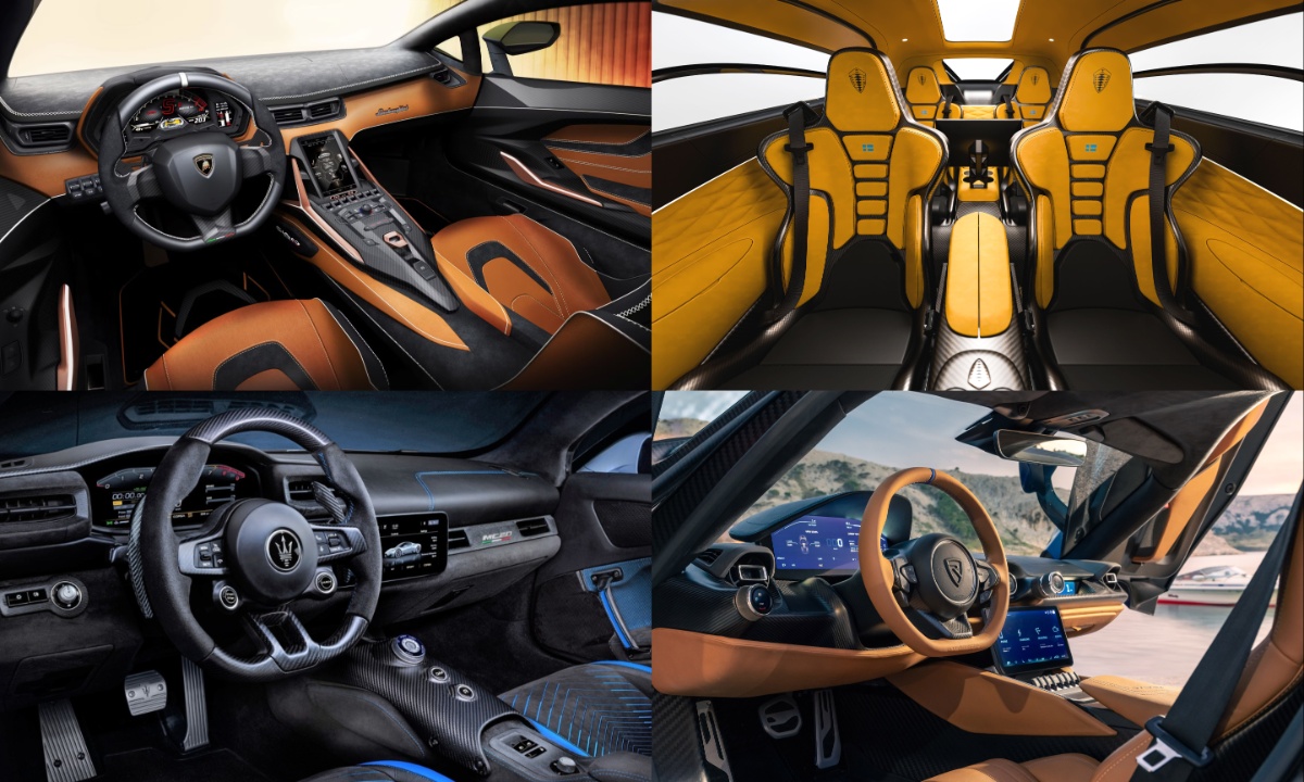 Supercars With the Most Luxurious Interiors