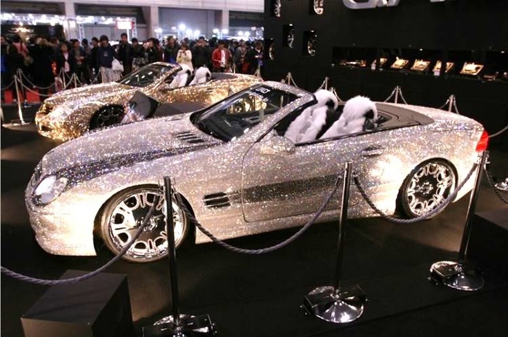 The Diamond Encrusted Mercedes SL600