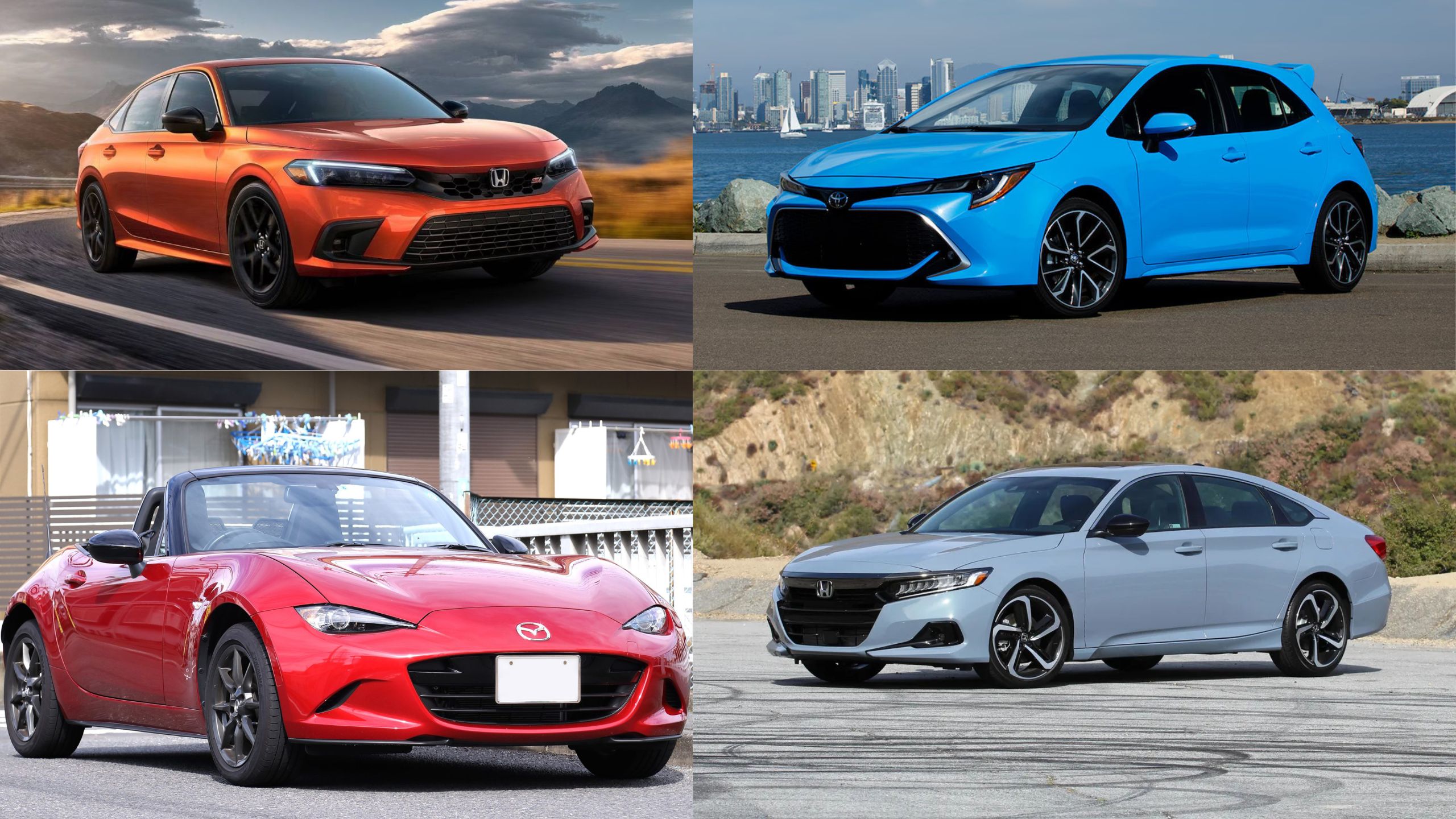 10 Most Reliable Cars With Manual Transmissions