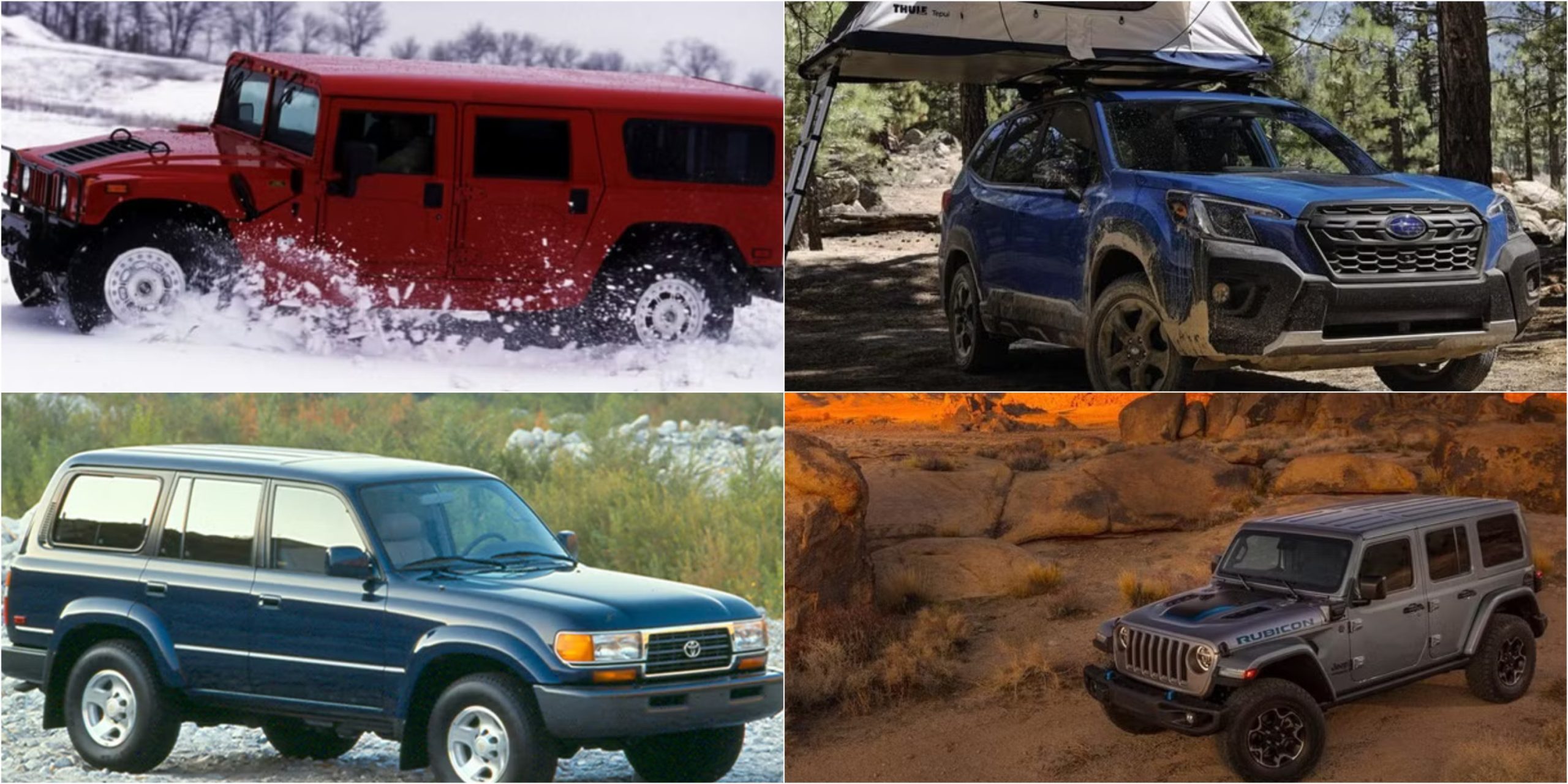 12 Durable Off Road Vehicles You Can Count On