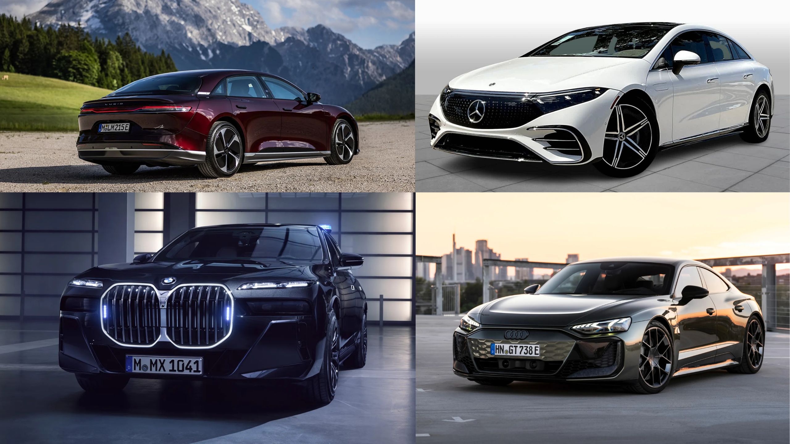 12 Luxury Electric Sedans That Rival Gas Powered Alternatives