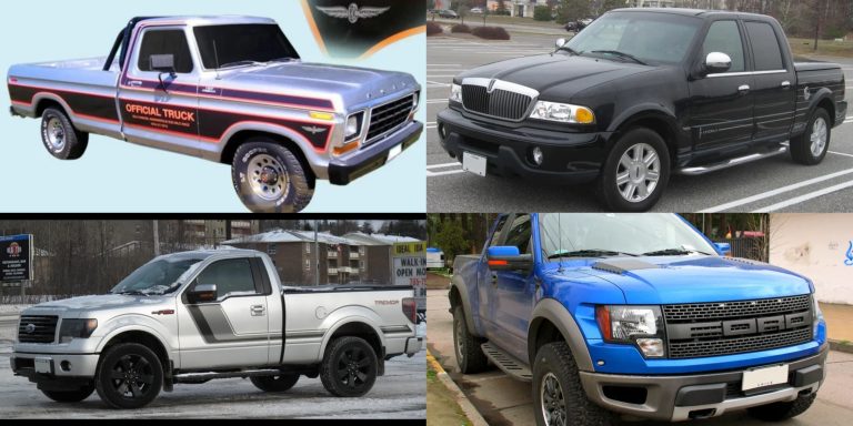 12 OF THE RAREST FORD PICKUPS EVER BUILT