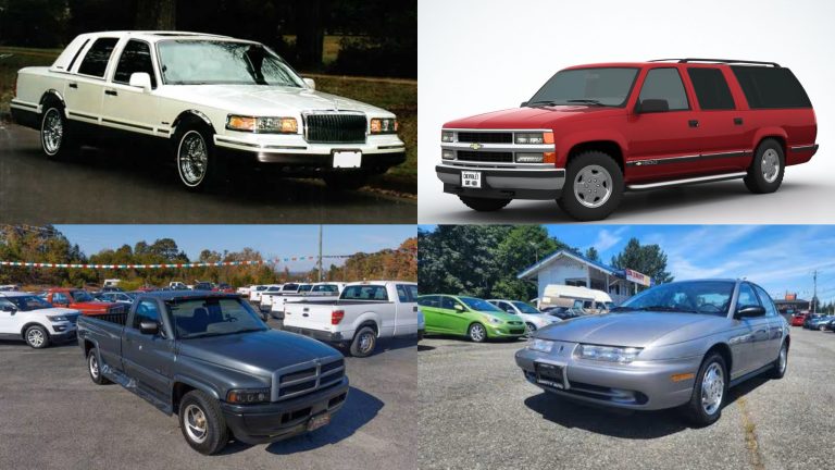 12 U.S. Cars From the 90s Still Used as Daily Drivers