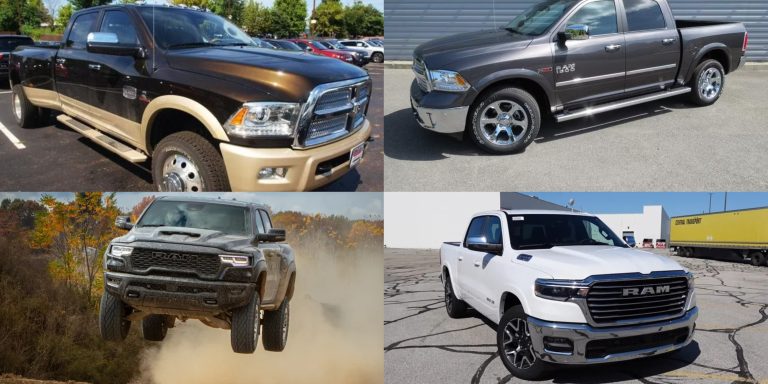 4 of the quickest and slowest RAM trucks ever built.