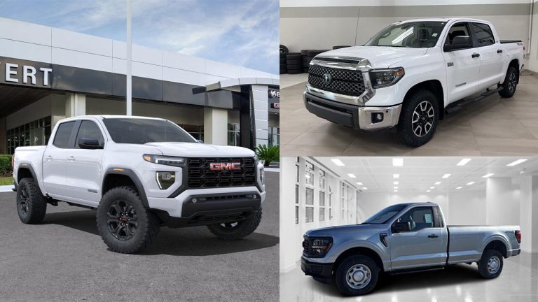 5 Pickup Trucks That Are Surprisingly Efficient and 5 That Burn Fuel Fast
