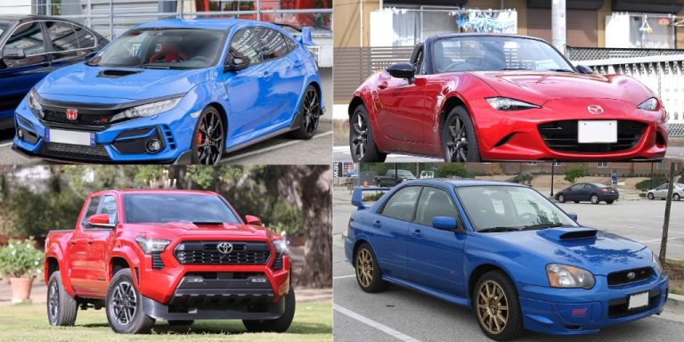 5 Reliable Manual Transmission Cars and 5 That Grind to a Halt