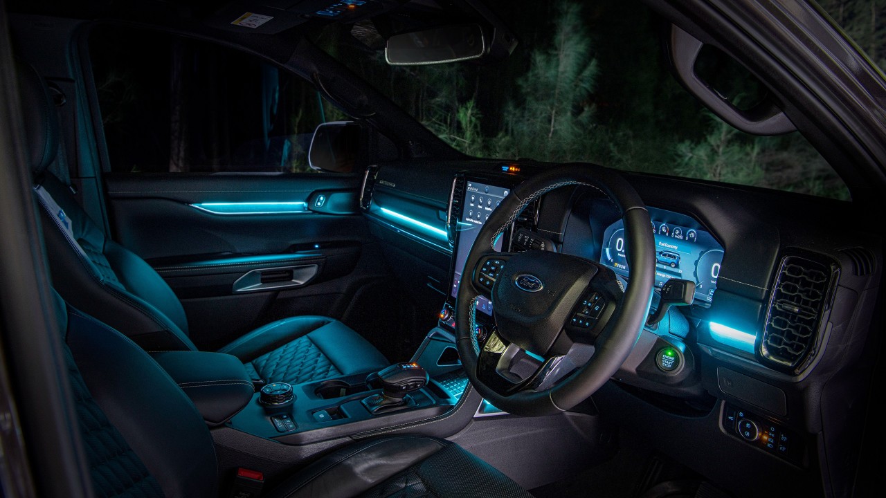 Ford car interior