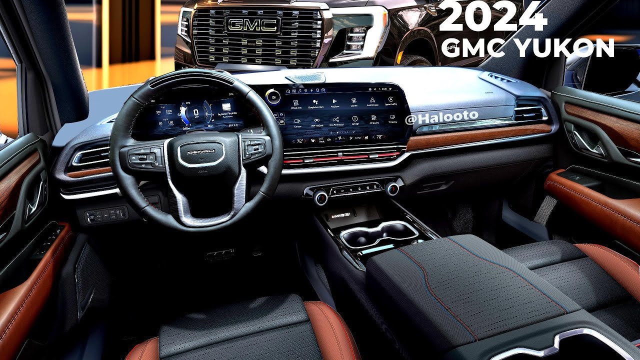 GMC car interior
