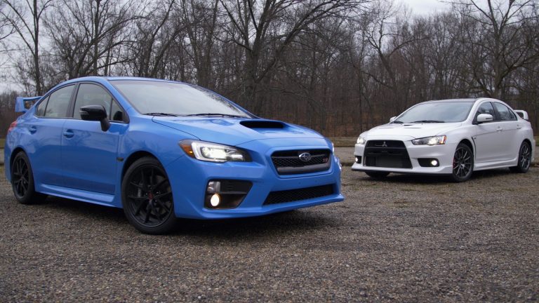 Mitsubishi Lancer Evolution,Subaru WRX