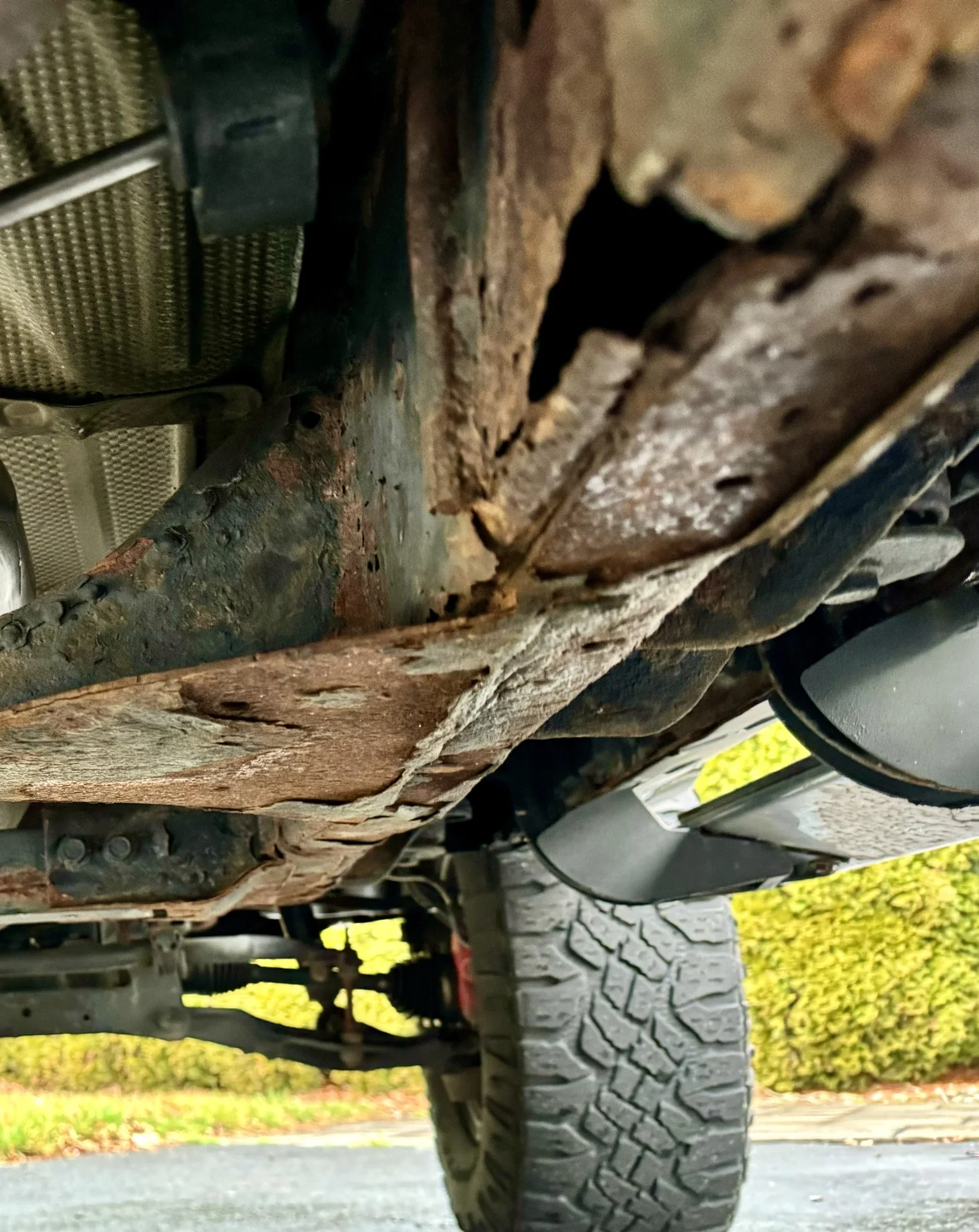 Chevrolet Silverado Frame Rust