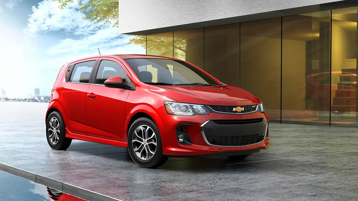 Chevrolet Sonic Hatch Chevrolet Sonic Hatch