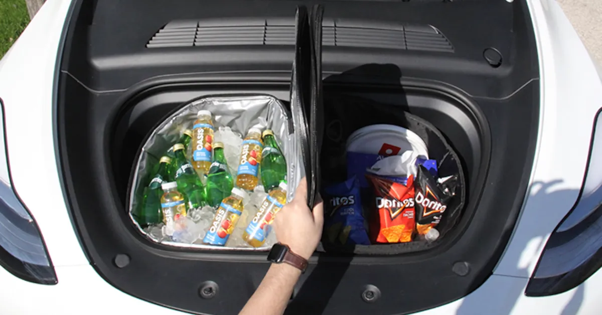Frunk to Chill Your Drinks and Food Frunk to Chill Your Drinks and Food