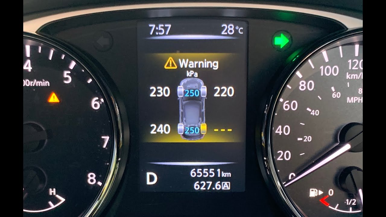 Nissan TPMS with CVT Integration (2016 2021)