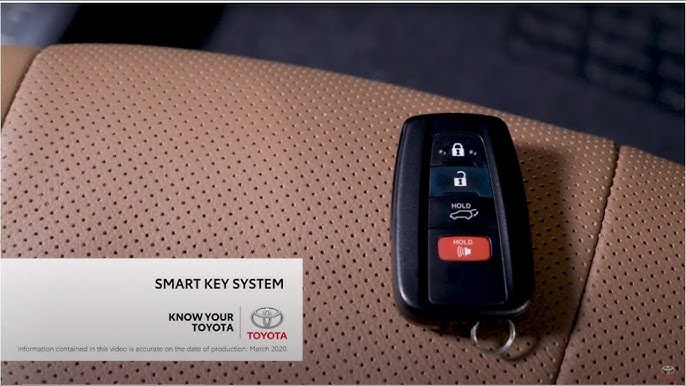 Toyota Smart Key System Toyota Smart Key System