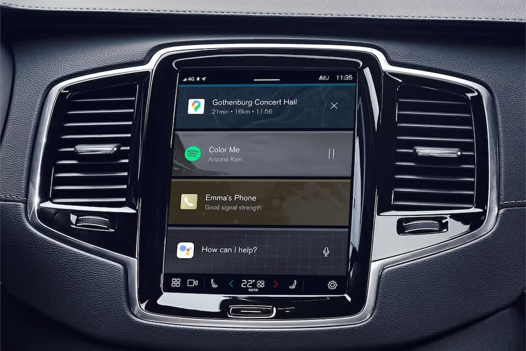 Volvo’s Google Built In