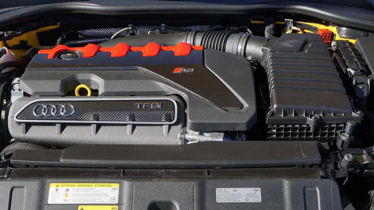 Audi Turbocharged 2.5 liter TFSI Five Cylinder Audi Turbocharged 2.5 liter TFSI Five Cylinder