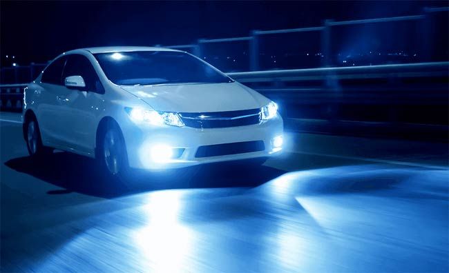 Cars with Reliable Headlights & Sensors vs with Early Lighting Failures