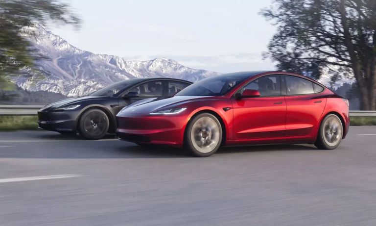 Tesla Model S and Model 3