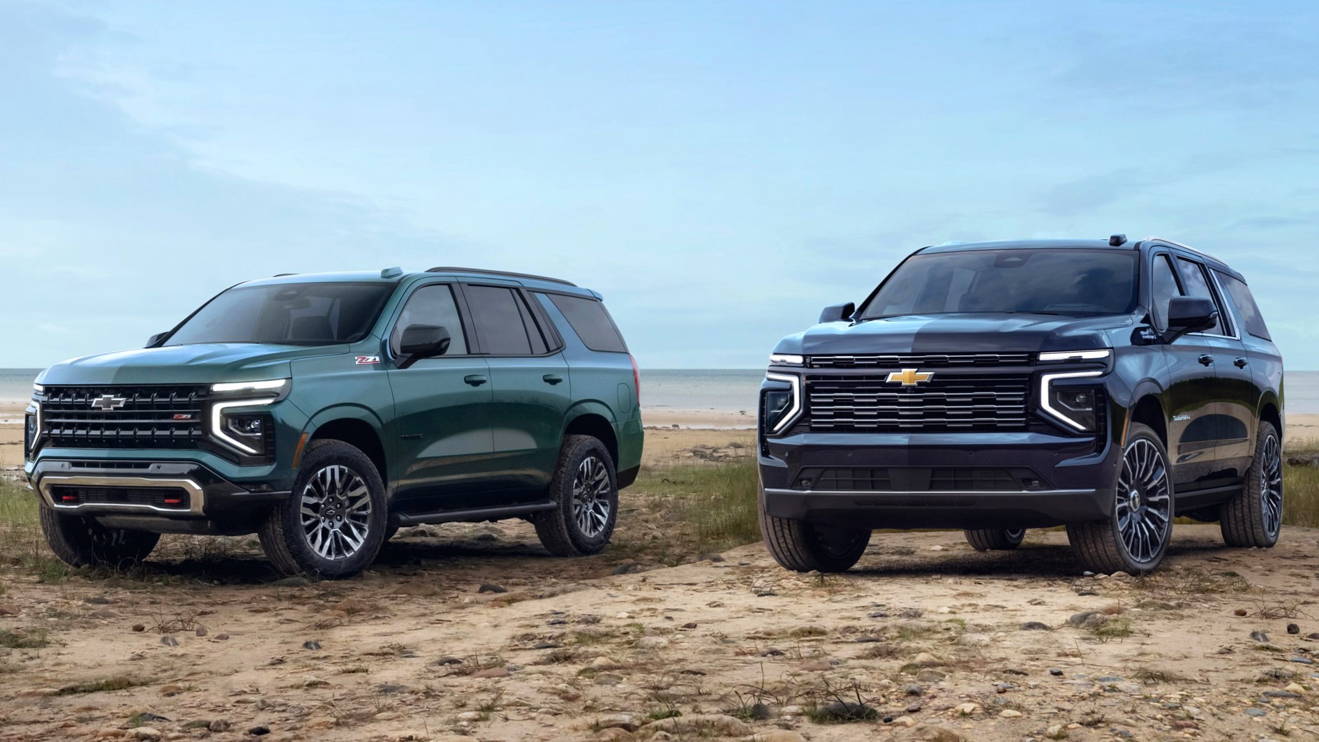 2025 Chevrolet Tahoe Z71 and Suburban High Country