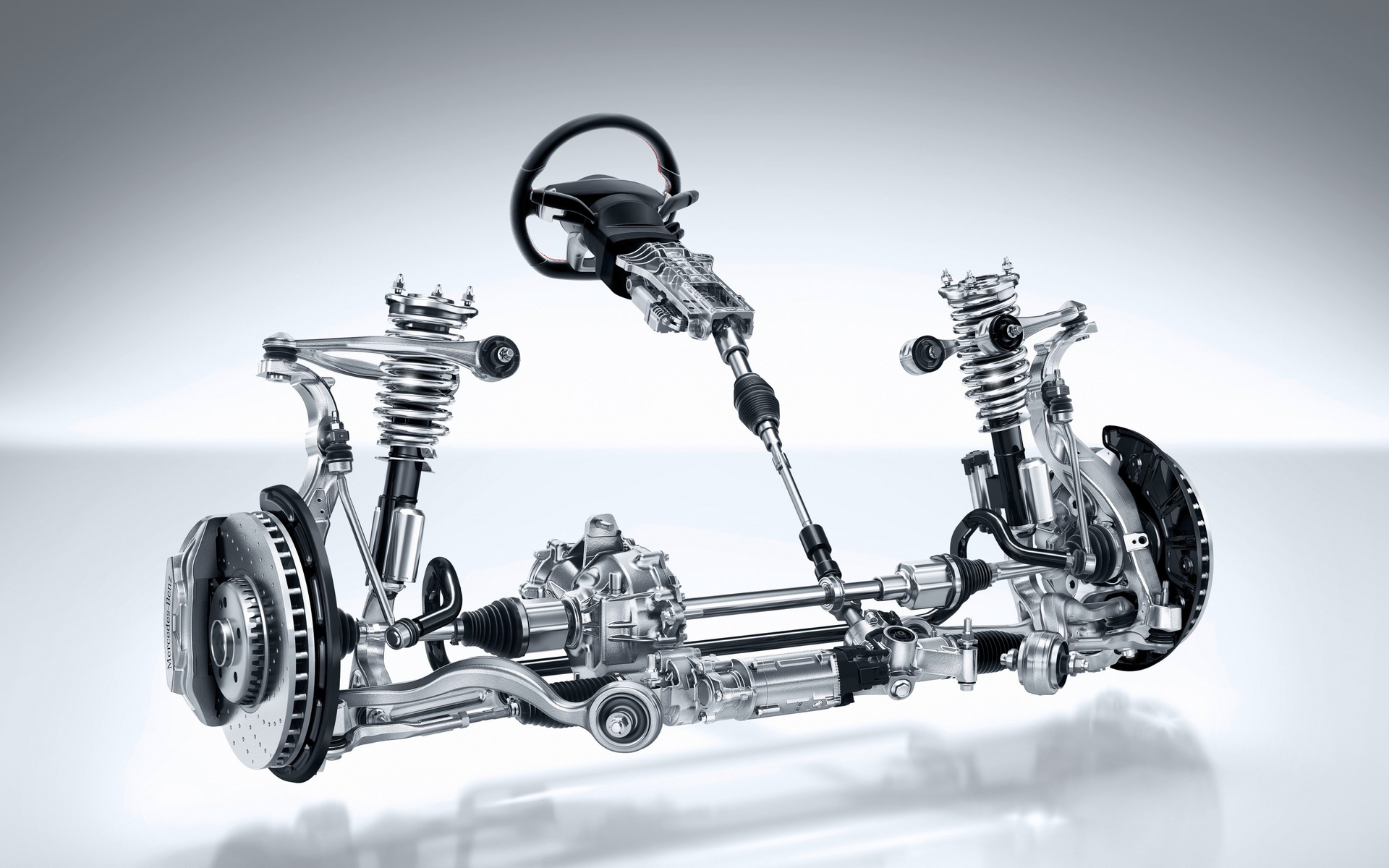 Monitor Suspension and Steering Components