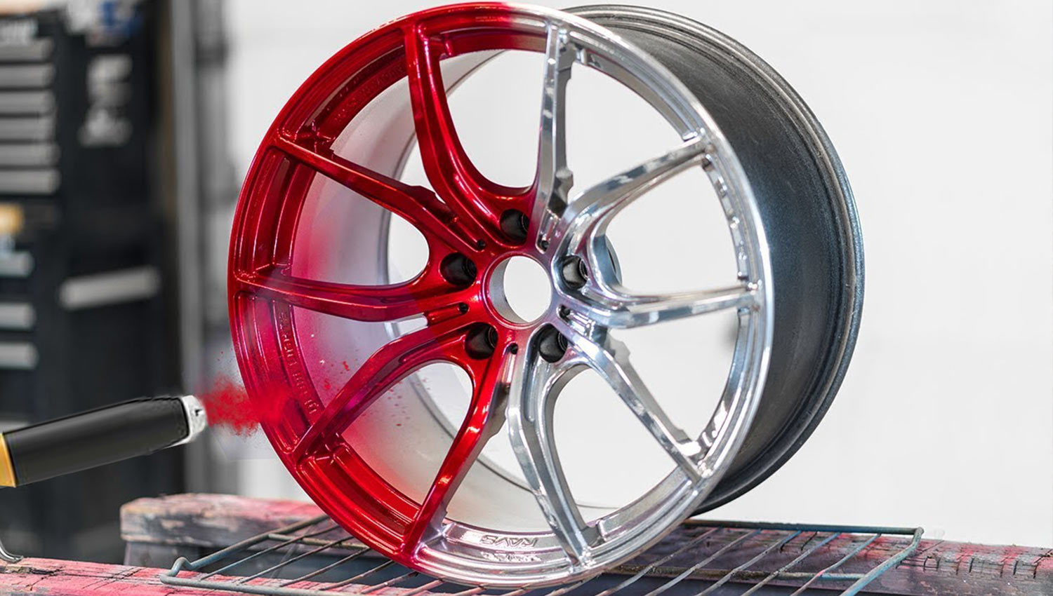 Powder Coat Automotive Finishes (Wheels and Components)