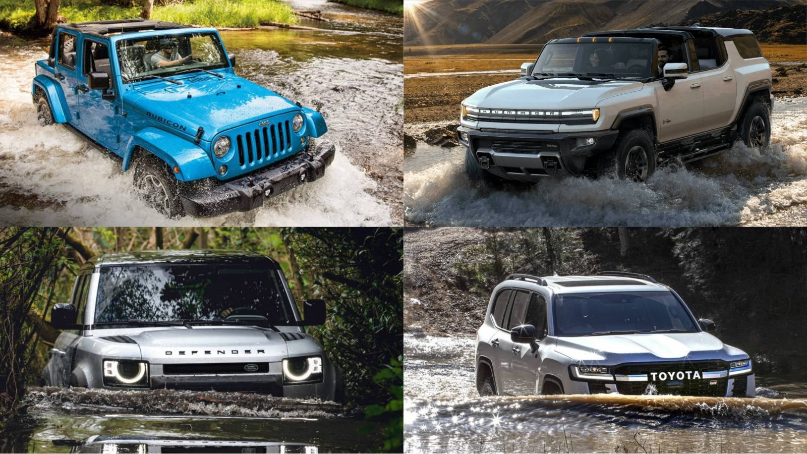 SUVs That Survive Flood Zones