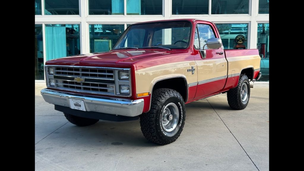 1985 1987 Chevrolet K10 Square Body