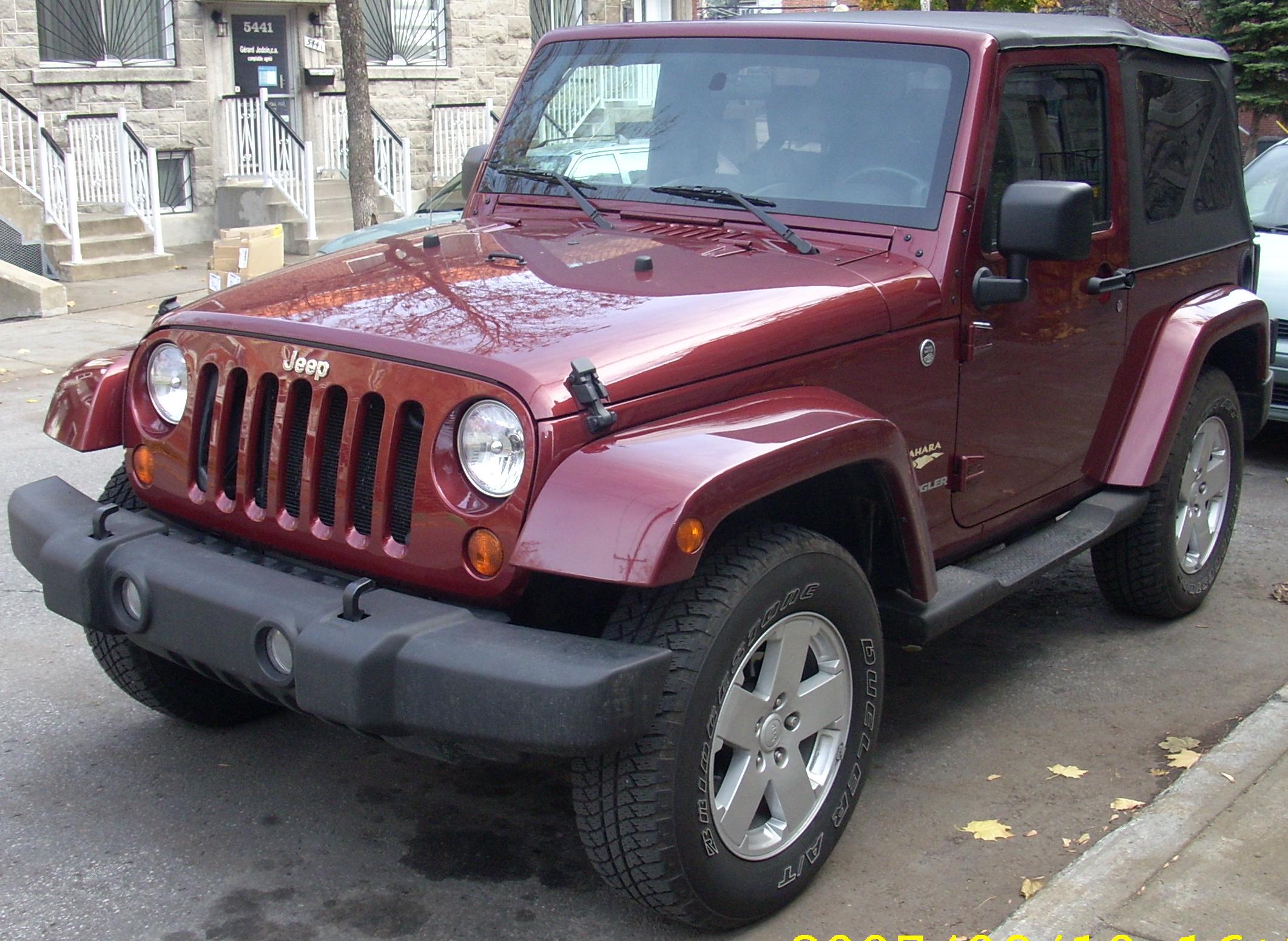 2007–2018 Jeep Wrangler JK