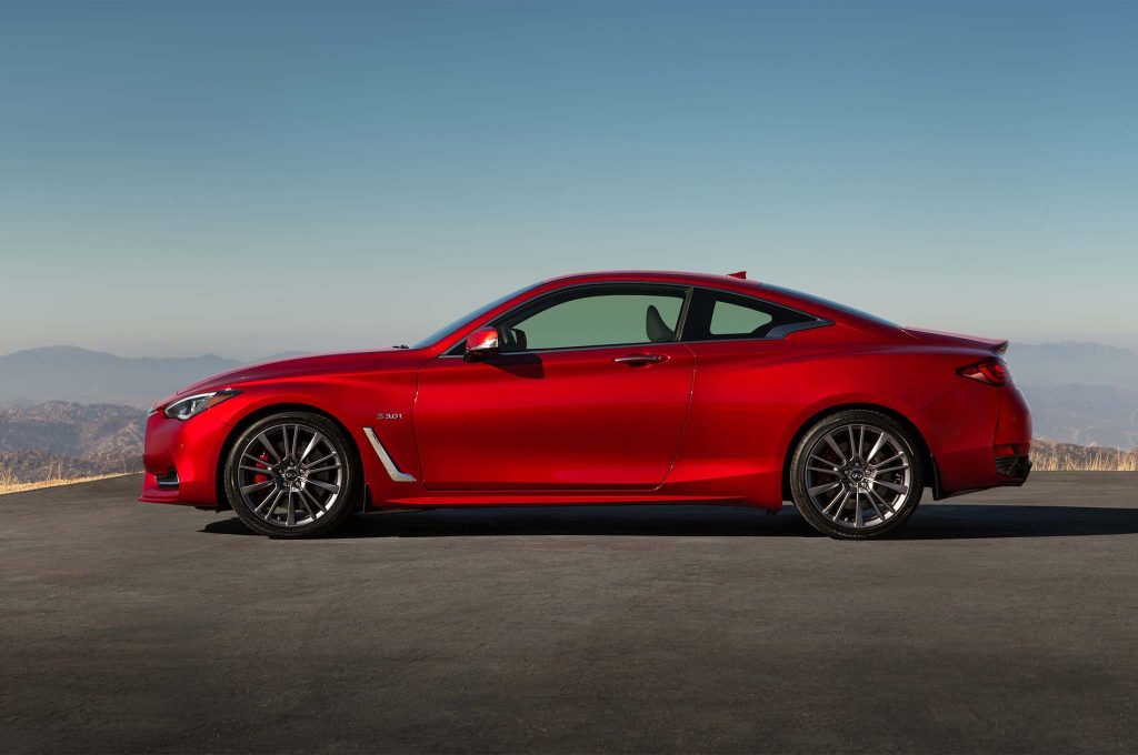 2017 Infiniti Q60 Red Sport 400