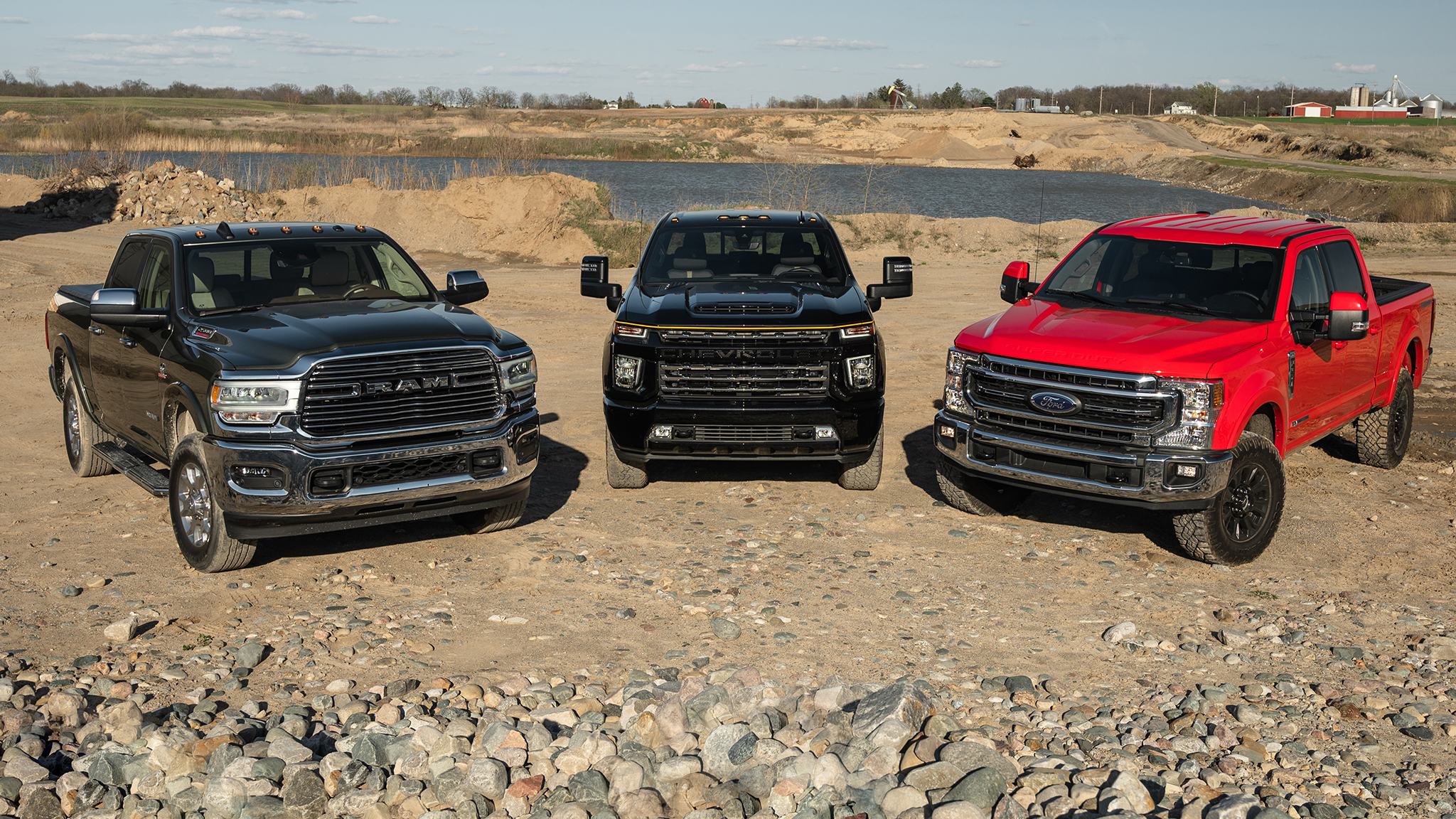 F 250 vs. RAM 2500 vs. Silverado 2500