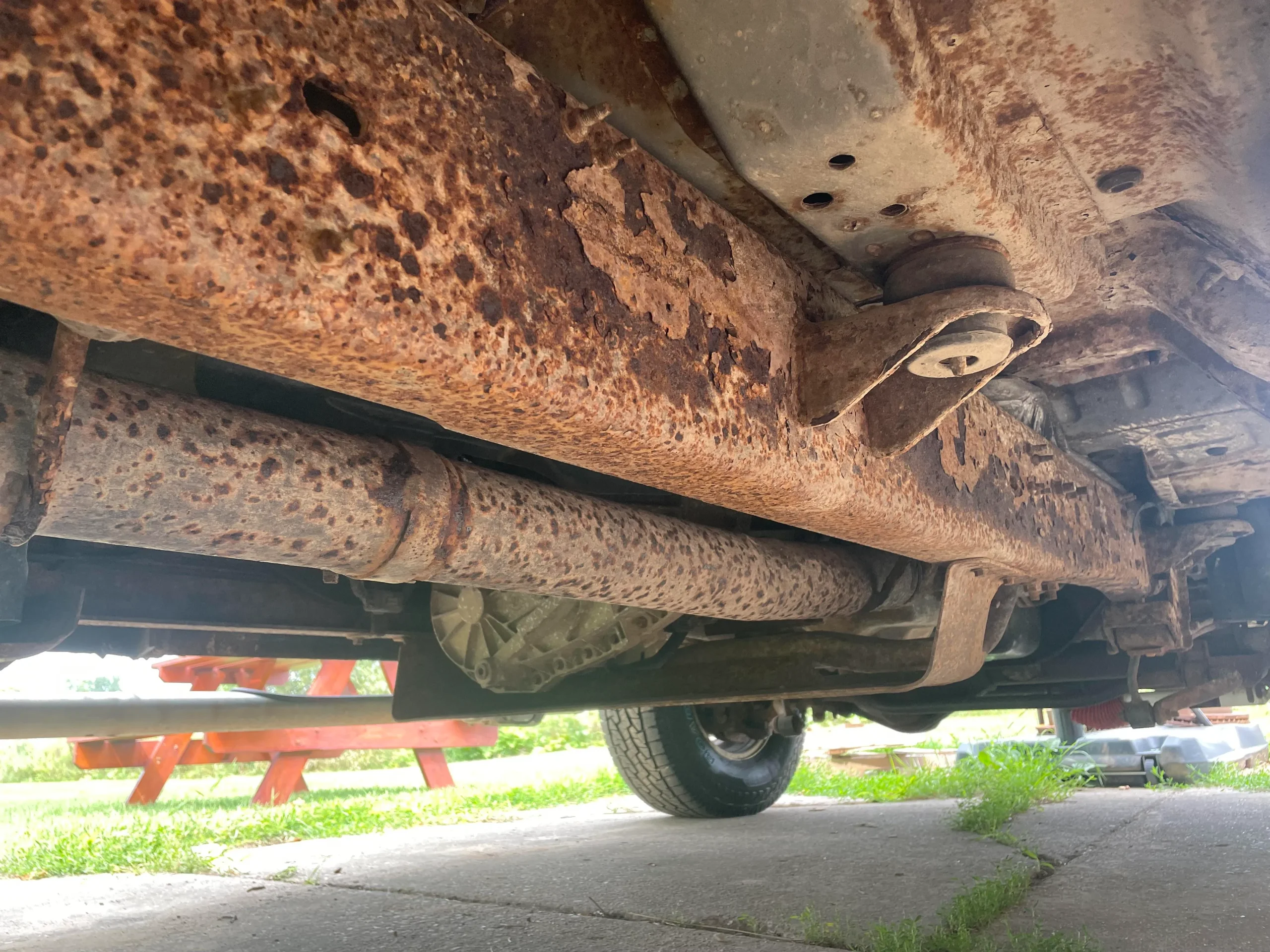 Ford F 250 frame rust