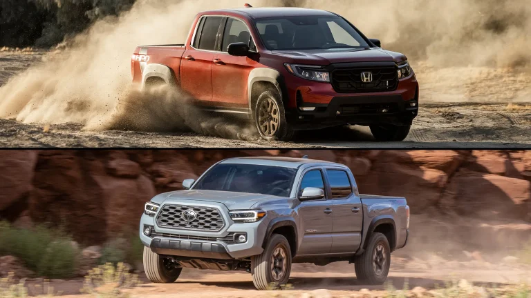 Honda and Toyota Trucks