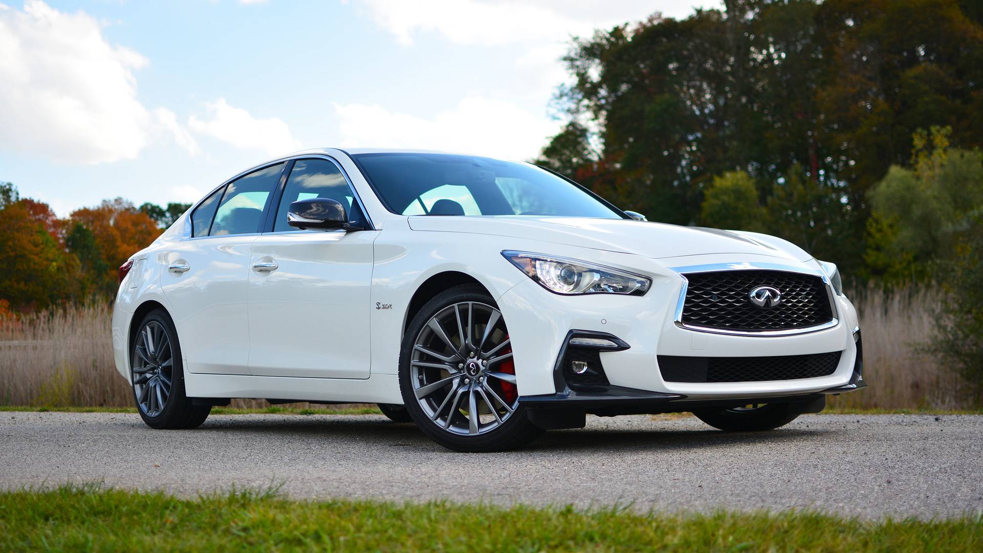 Infiniti Q50 Red Sport