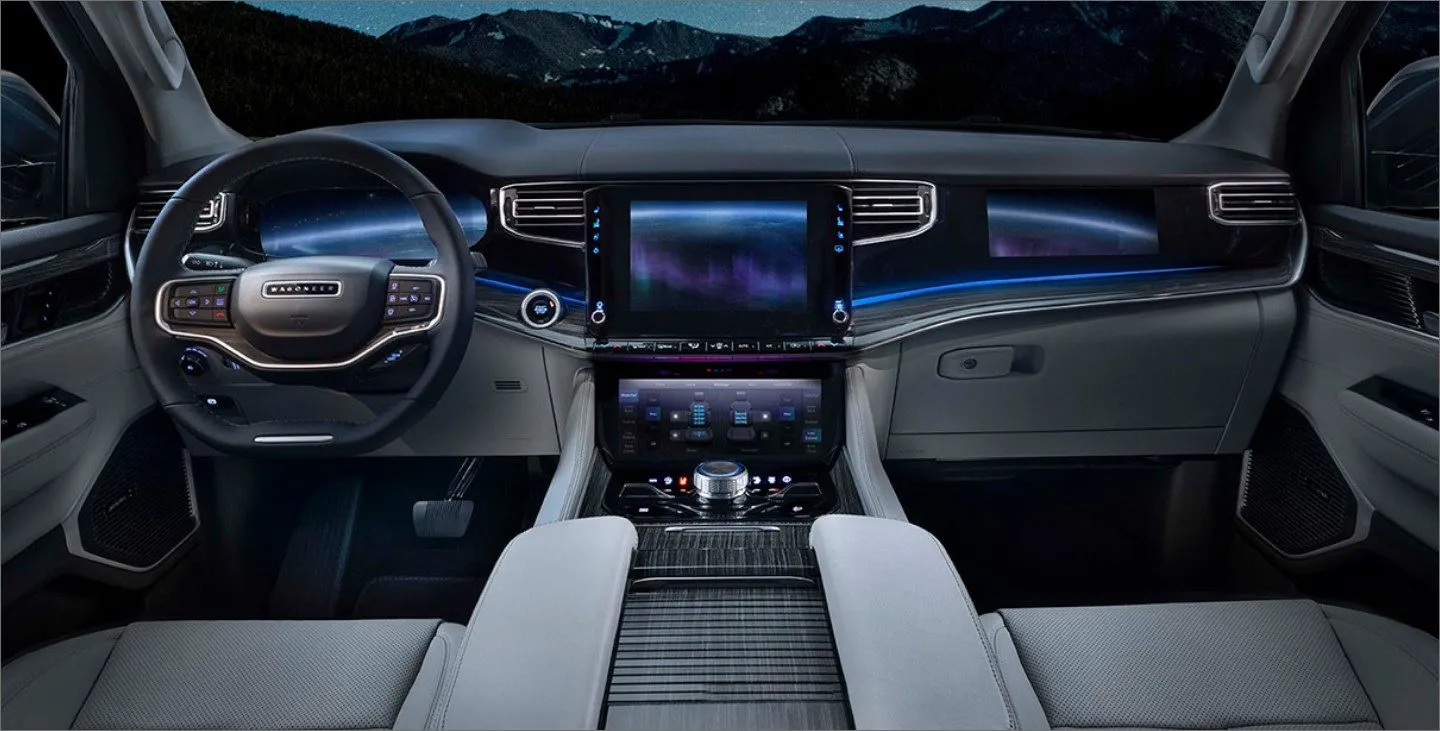 Jeep Grand Wagoneer interior