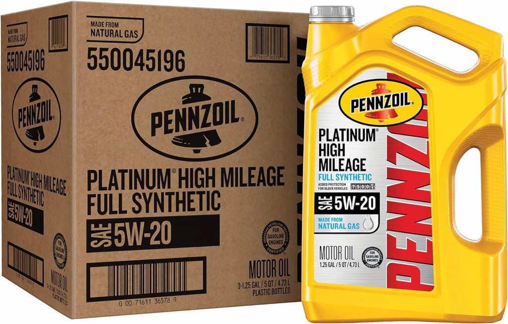 Pennzoil High Mileage 5W 20