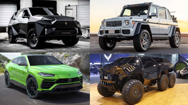 10 Most Expensive SUVs Ever Made All Time Priciest