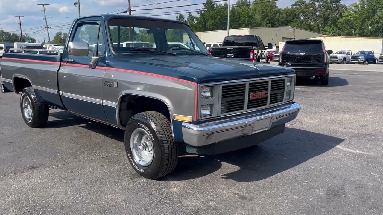 1987 GMC Sierra Classic 1500 Square Body